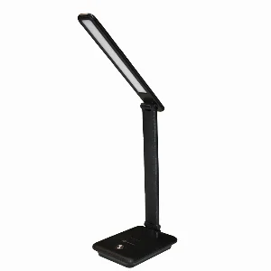 LED світильник настільний акумуляторний з функцією повербанку  10Вт, чорний