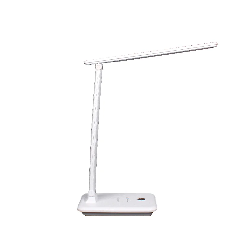 LED світильник настільний з бездротовою зарядкою 10Вт 2700К/4100К/6500К 700 Лм, білий