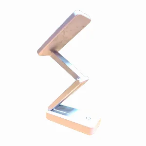 LED светильник настольный  раскладной белый с аккумулятором