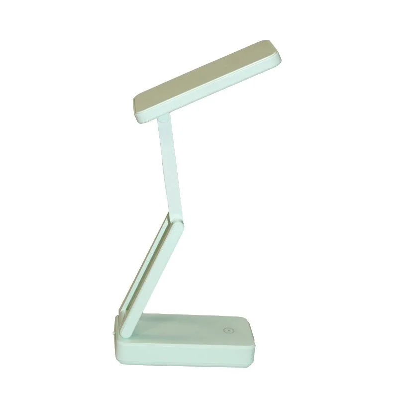 LED світильник настільний розкладний блакитний з акумулятором