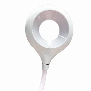 LED світильник настільний акумуляторний з підстаканником, білий — фото 4