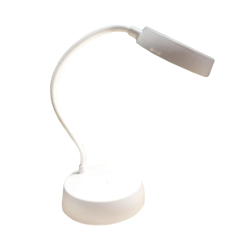 LED світильник настільний  білий Тіффані з акумулятором