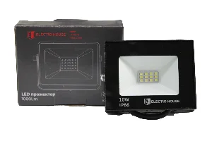 LED прожектор  1000 Лм  10Вт  6500К  холодний білий  SMD2835 — фото 2