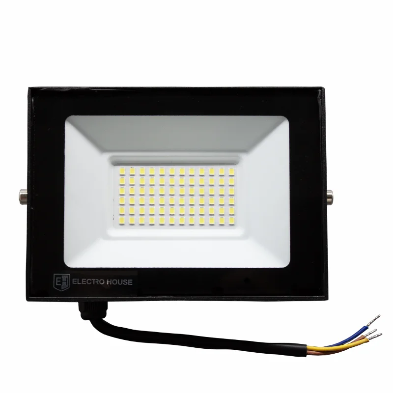 LED прожектор  50Вт SMD5730, холодний білий 6500К, 4500 Лм — фото 3