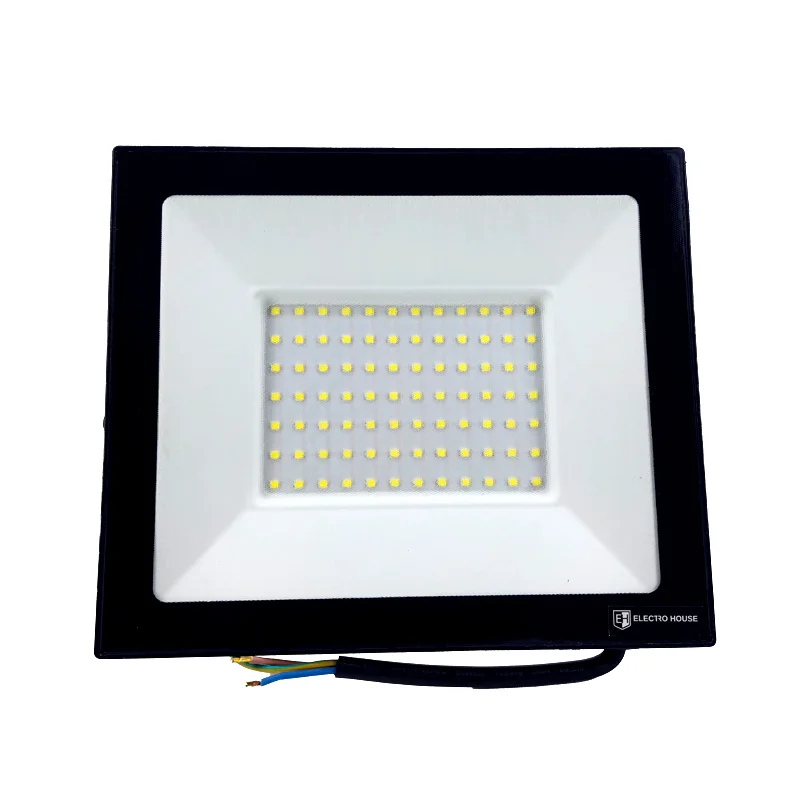 LED прожектор  100Вт SMD5730, холодний білий 6500К, 9000 Лм — фото 3