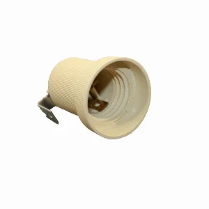 Патрон пластиковий з планкою E27