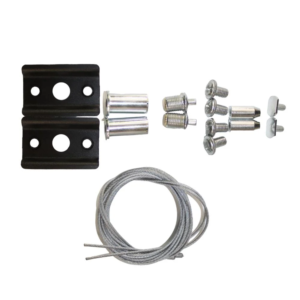 Тросовий підвіс  1,5м для магнітної трекової рейки  (2 троси/набір), Чорний