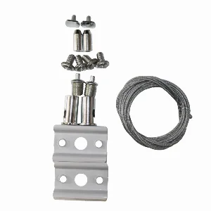 Тросовий підвіс  1,5м для магнітної трекової рейки  (2 троси/набір), Білий