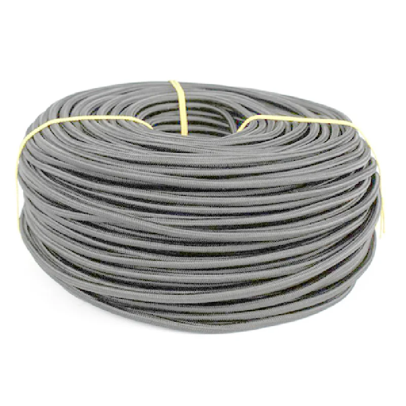Провід в тканинної оплітці 2х 0,5 мм², сірий