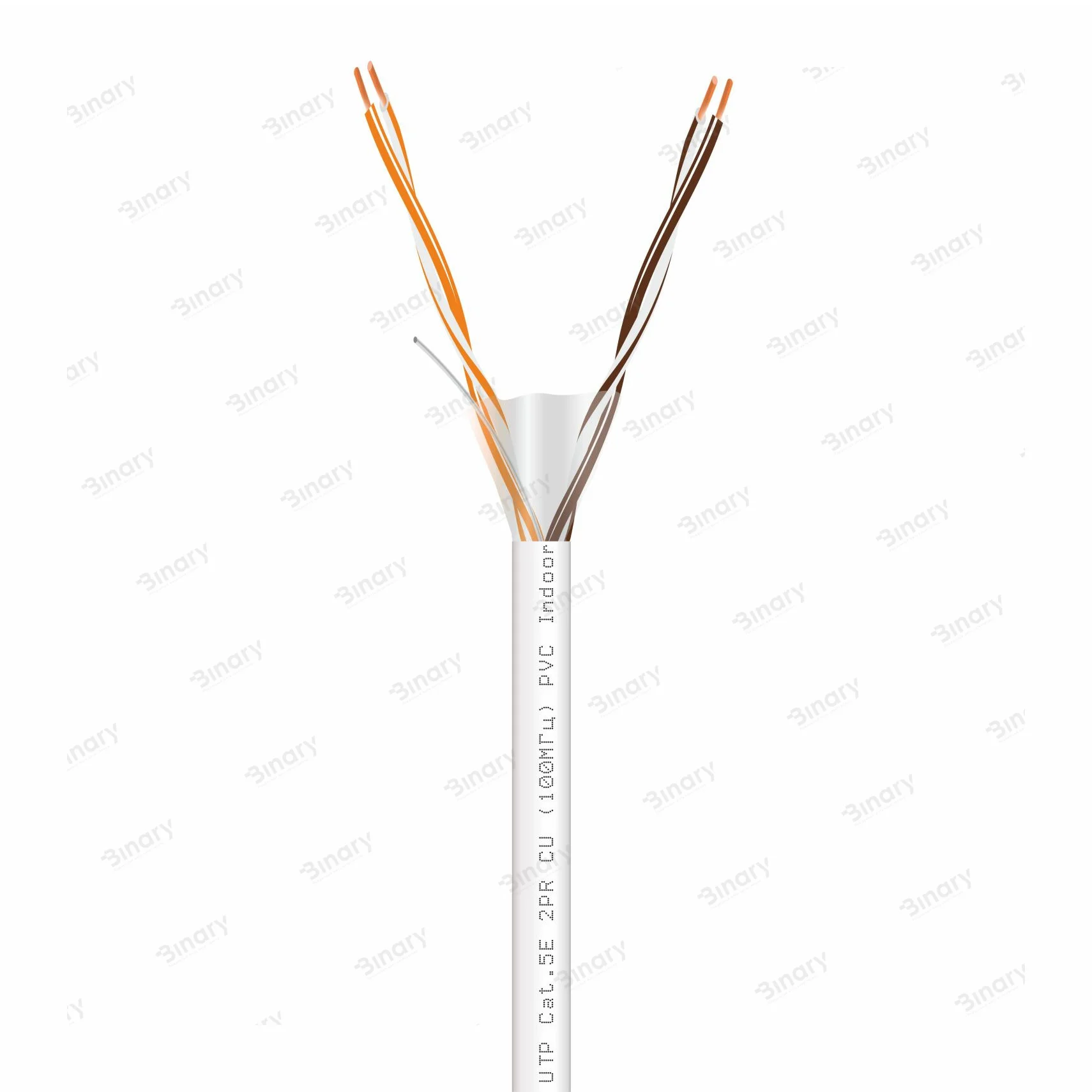 Вита пара UTP Cat.5E 2PR CU (100МГц) PVC Indoor 100 м Dialan