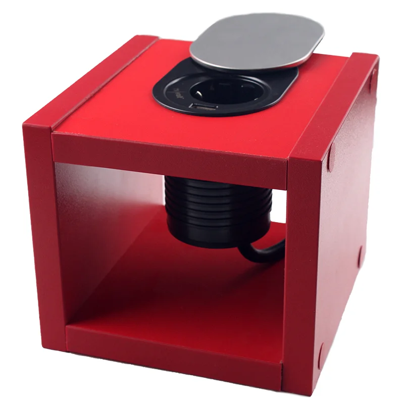 Меблева розетка  1 x 16А , 1 x USB 2.4А, провід 3 x 1.5 mm² — фото 4