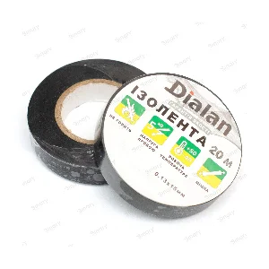 Стрічка изоляційна TM DIALAN 0,13*15 *20 чорна