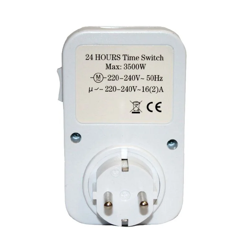 Розетка з механічним таймером, з добовою програмою