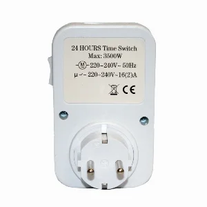 Розетка з механічним таймером, з добовою програмою — фото 1