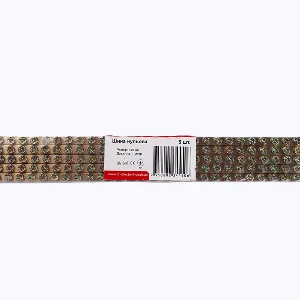 Шина нульова 6х9 мм²  1 м