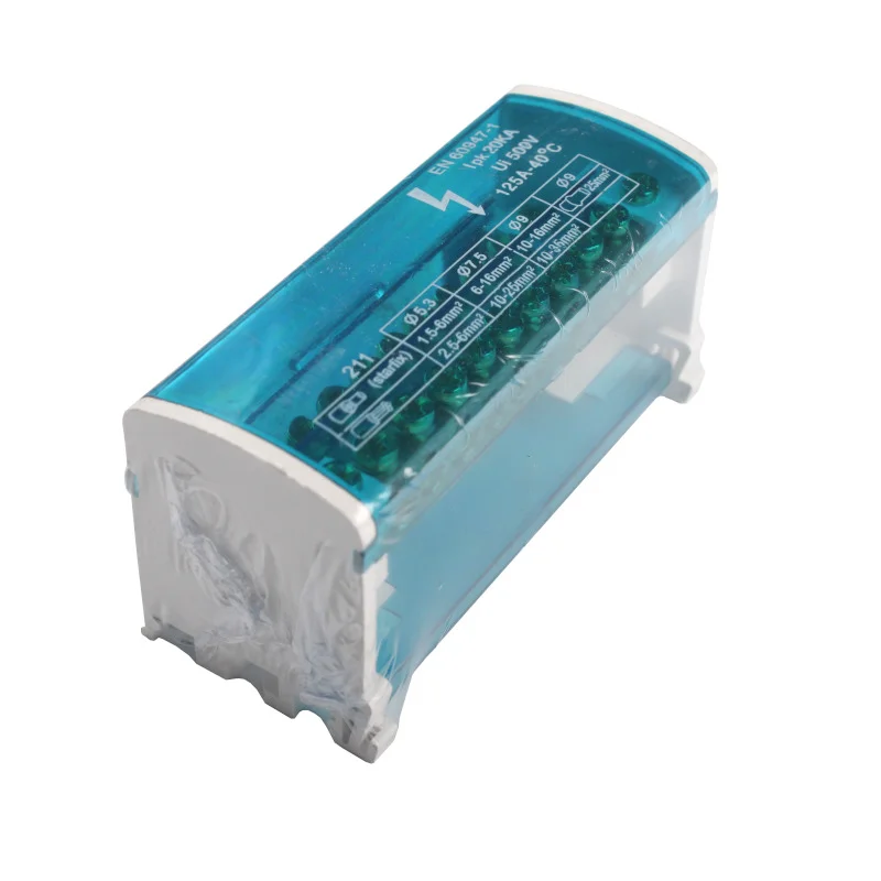 Шина нульова у корпусі (крос-модуль) 2х11, 125A — фото 4