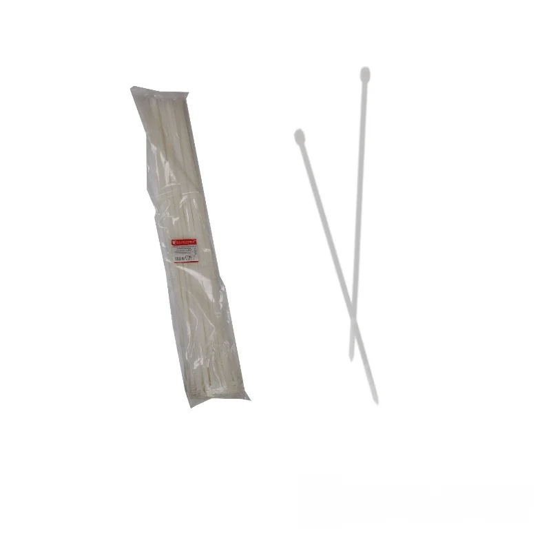 Стяжка кабельна 9х1000 мм, 100 шт., білий