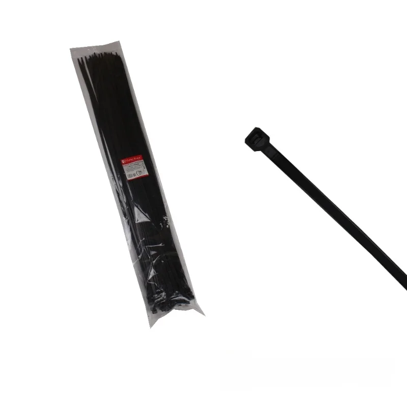 Стяжка кабельна 9х920 мм, 100 шт., чорний