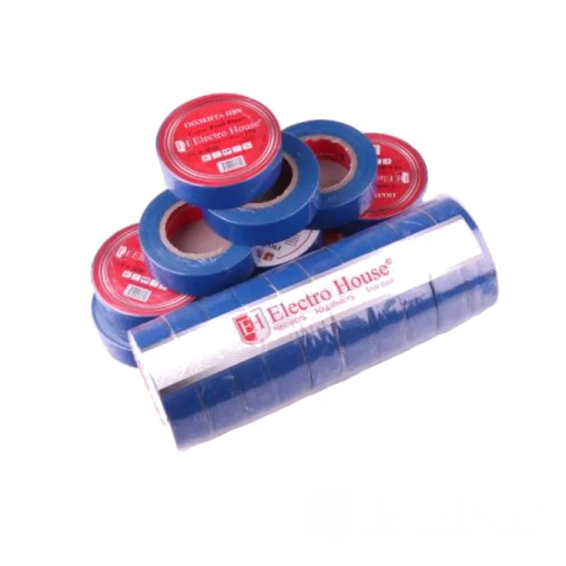 Синя  ізоляційна стрічка 21 м