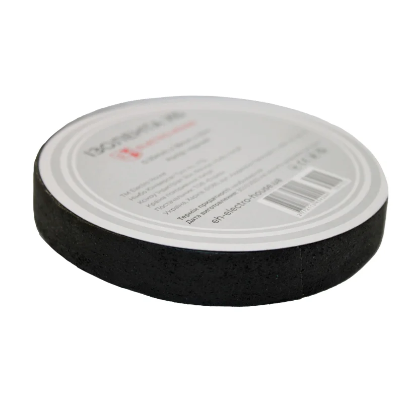 Ізоляційна стрічка бавовняна 10 м, чорний — фото 2