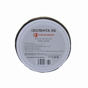 Изолента хлопчатобумажная 10 м, черный