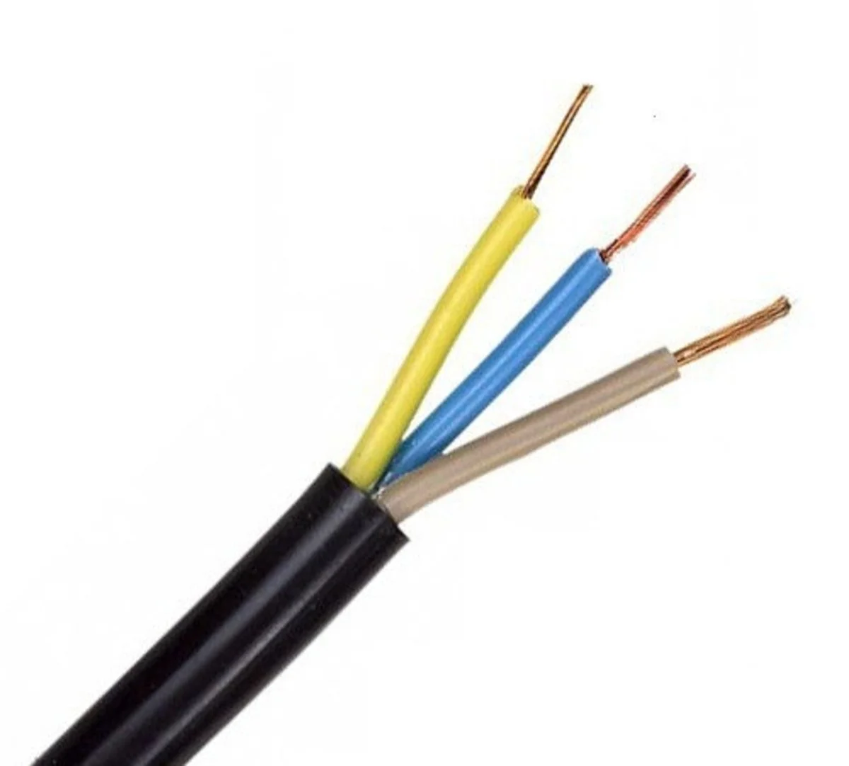 ПВС 3х1,00 ДСТУ (чорний) (нестандартна довжина) ТМ DIALAN