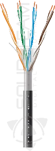 Вита пара Dialan FTP Cat.5E 4PR CCA 0.48 мм PVC Outdoor 305 м