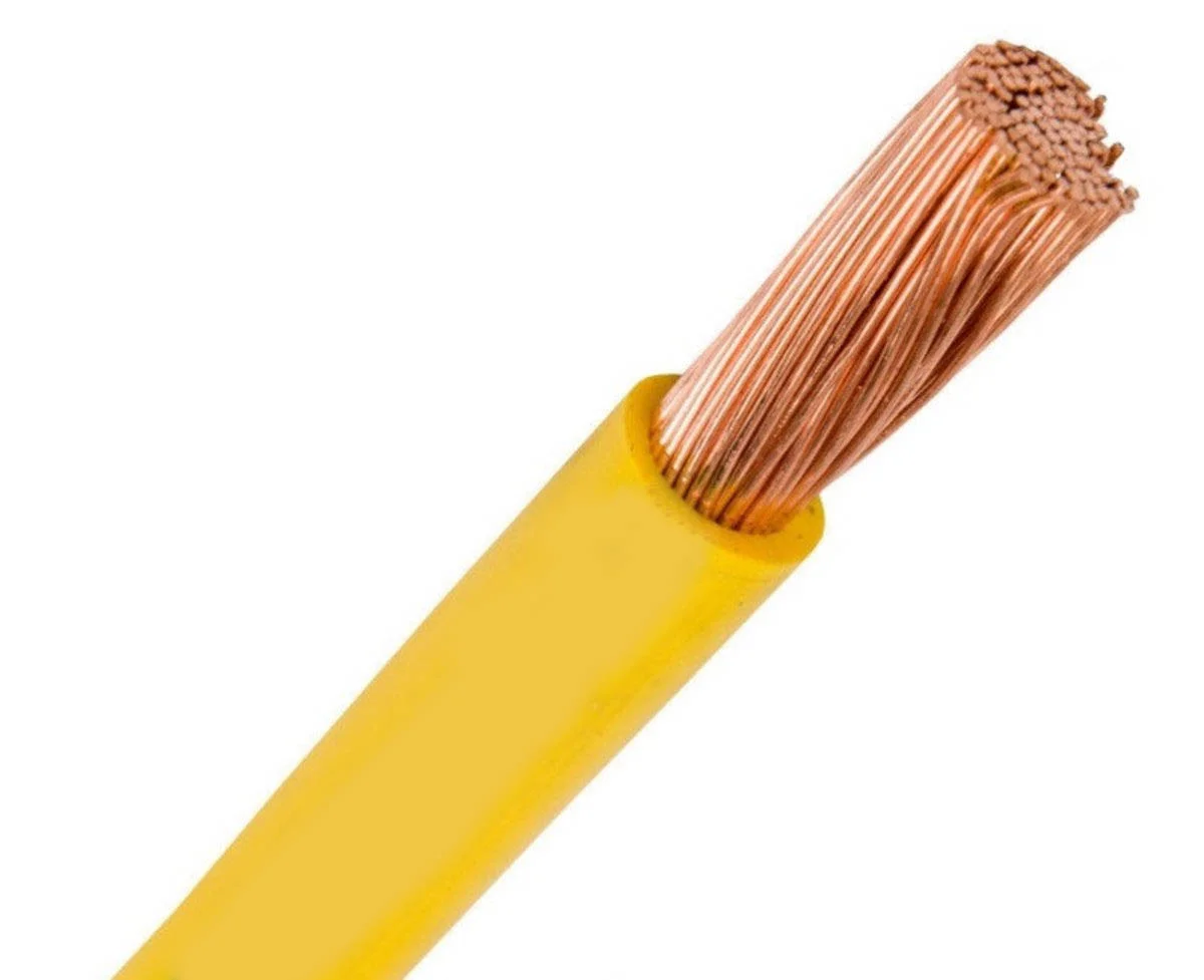 Провод ПВ-3 (1х2,5) желтый ТМ DIALAN ГОСТ (нестандартная длина) — фото 2