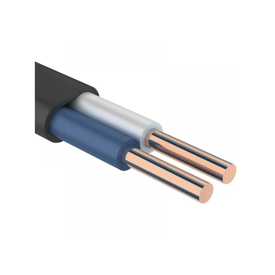 Кабель силовий ВВГп-нгд 2х2,5 ТМ Dialan ДСТУ (нестандартна довжина)