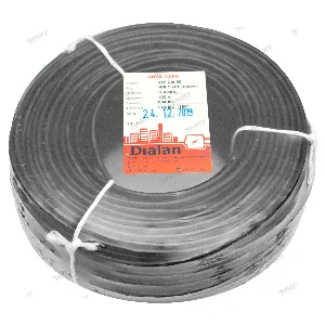 Витая пара UTP Cat.5E 4PR Cu (100МГц) PE Outdoor 50м Dialan