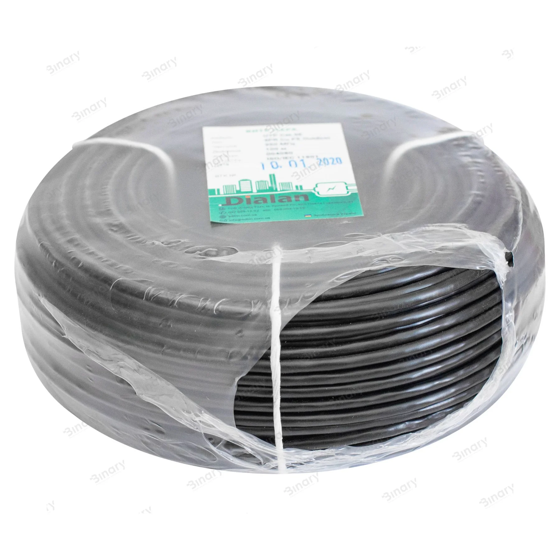 Вита пара UTP Сat.5Е 4PR Cu (350МГц) PE Outdoor 50м Dialan — фото 3