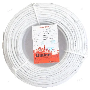 Вита пара UTP Cat.5E 4PR CU (100 МГц) PVC Indoor 50м Dialan — фото 3