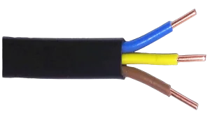 Силовий кабель ВВГп-нгд 3х4 ДСТУ (нестандартна довжина) ТМ DIALAN