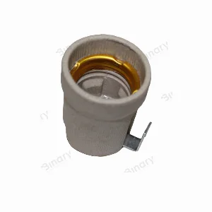 Патрон керамический E27 с планкой