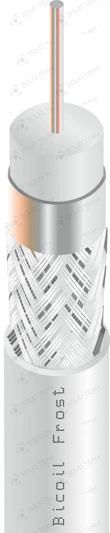 Коаксиальний кабель BiCoil F660BV FROST CCS 1.02 мм 75 Ом 305м — фото 7