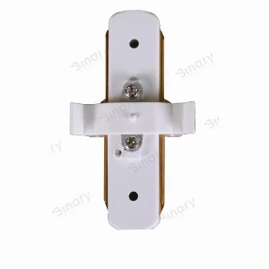 Конектор для трекового світильника прямий білий