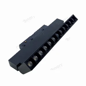 Трековий світильник Маgnetic Light Чорний 12 Вт поворотний 230х22 мм 4000К