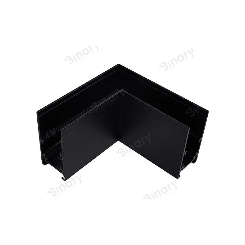 Кут трекової магнітної рейки накладний горизонтальний