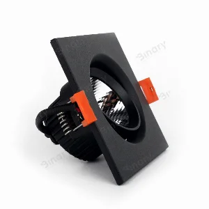 Світильник стельовий Чорний 5 Вт кут повороту 45° 4100К