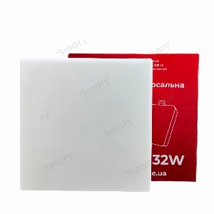 LED панель універсальна Квадратна 6500К 32 Вт 3100 Лм