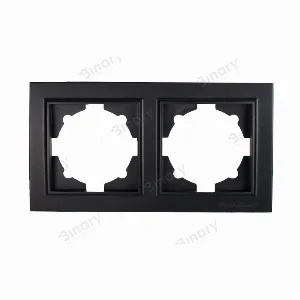 Рамка двойная Графит