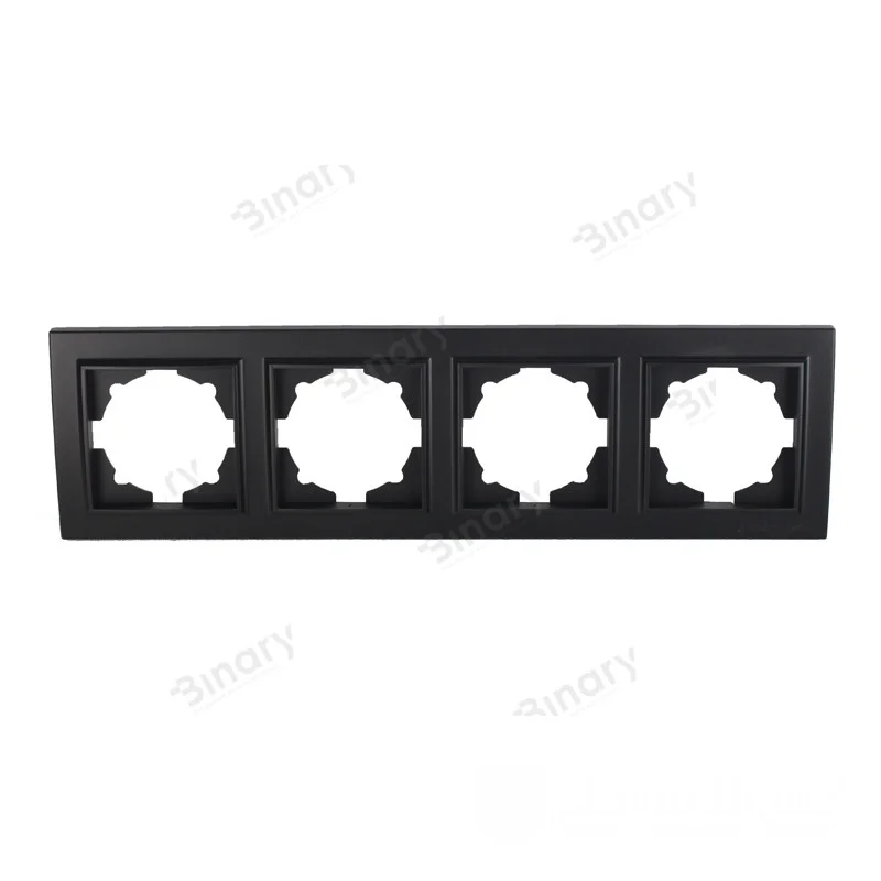 Рамка чотиримісна Графіт