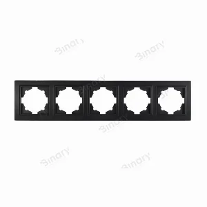 Рамка п'ятимісна Графіт