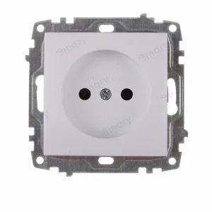 Механізм розетки без заземлення 16 А Enzo Білий