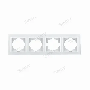 Рамка чотиримісна Enzo Білий