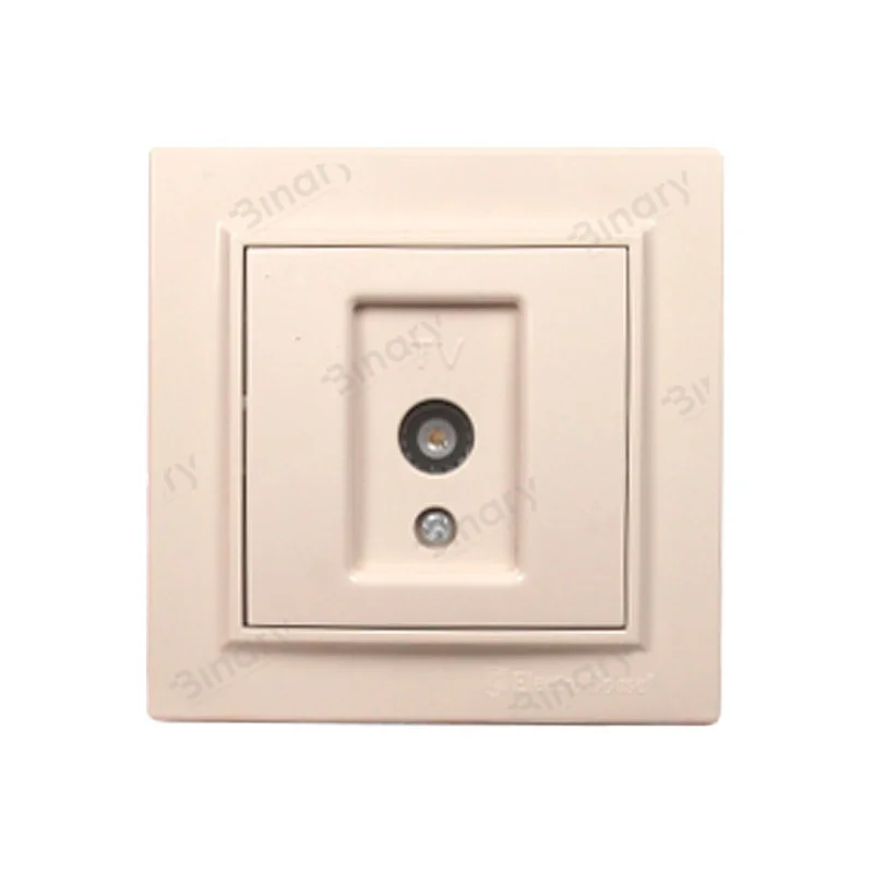 Розетка телевізійна Enzo Латте