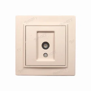 Розетка телевизионная Enzo Латте