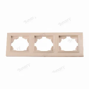 Рамка потрійна Enzo Латте