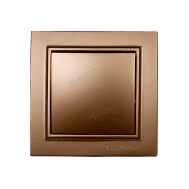 Вимикач Enzo Розкішно-золотий