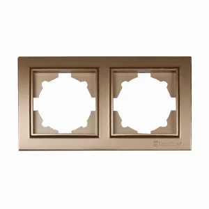 Рамка подвійна Enzo Розкішно-золотий